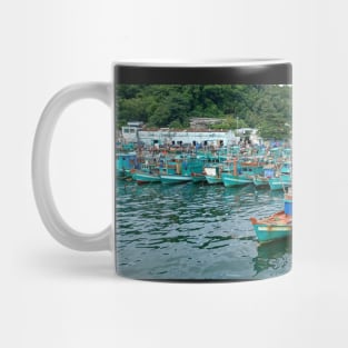 Fishing boats, Cảng An Thới marina, Phu Quoc, Vietnam Mug